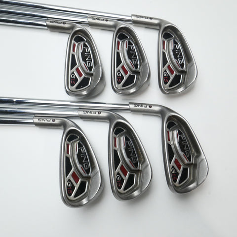 Used Ping G15 Iron Set / 5 - PW / Stiff Flex / Left-Handed