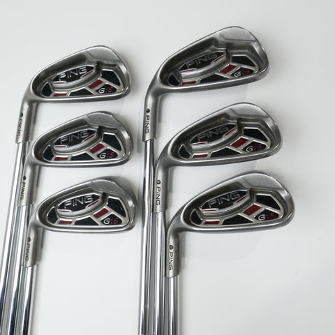 Used Ping G15 Iron Set / 5 - PW / Stiff Flex / Left-Handed