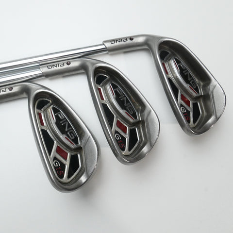 Used Ping G15 Iron Set / 5 - PW / Stiff Flex / Left-Handed