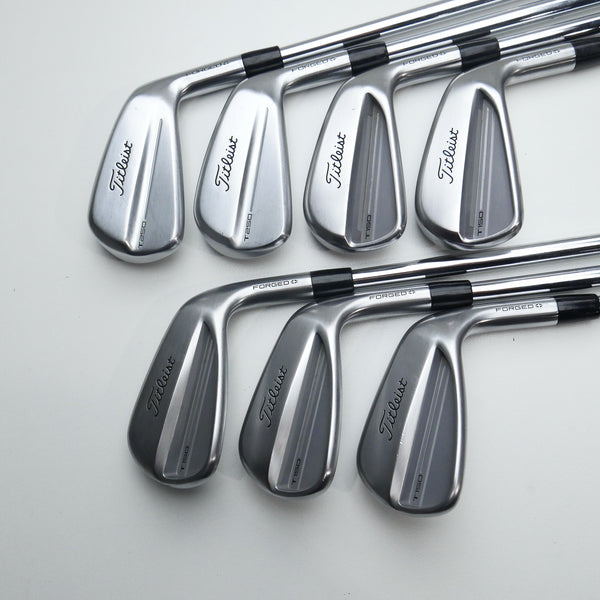 Used Titleist T150 & T250 Combo Iron Set / 4 - PW / Stiff Flex