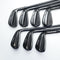 Used Titleist T100S Black Iron Set / 4 - PW / Stiff Flex