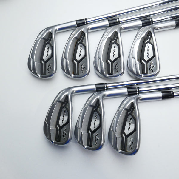 Used Callaway Apex CF16 Iron Set / 4 - PW / Stiff Flex