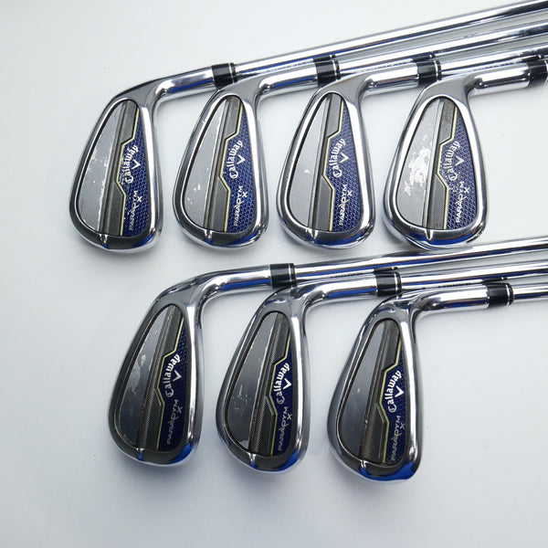 Used Callaway Paradym X Iron Set / 5 - PW + AW / Regular Flex
