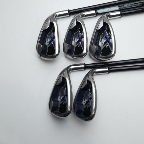 Used Callaway X-20 Iron Set / 7 - SW / Light Flex
