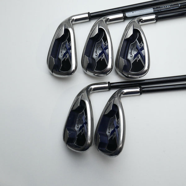 Used Callaway X-20 Iron Set / 7 - SW / Light Flex