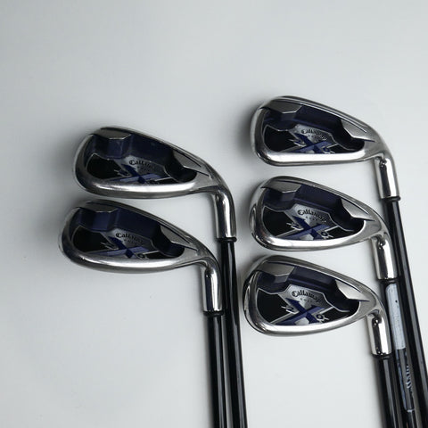 Used Callaway X-20 Iron Set / 7 - SW / Light Flex