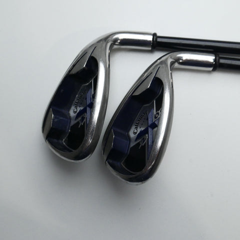 Used Callaway X-20 Iron Set / 7 - SW / Light Flex