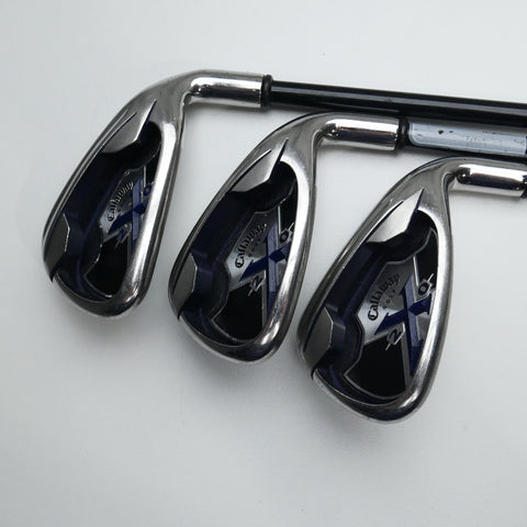 Used Callaway X-20 Iron Set / 7 - SW / Light Flex