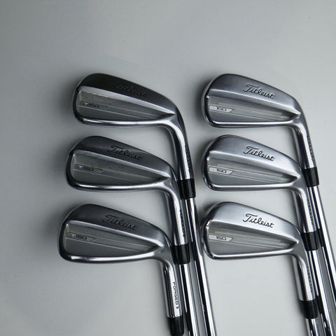 Used Titleist T150 2023 Iron Set / 5 - PW / Stiff Flex