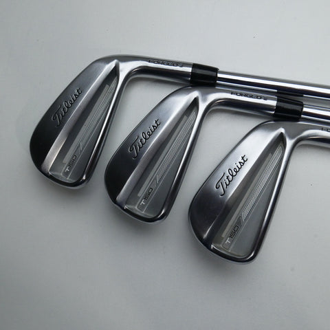 Used Titleist T150 2023 Iron Set / 5 - PW / Stiff Flex