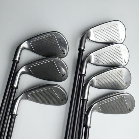 Used Callaway Big Bertha 2004 Iron Set / 5 - PW + W / Ladies Flex