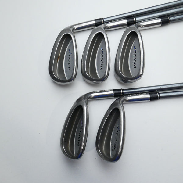 Used TaylorMade Miscela Iron Set / 7 - SW / Ladies Flex