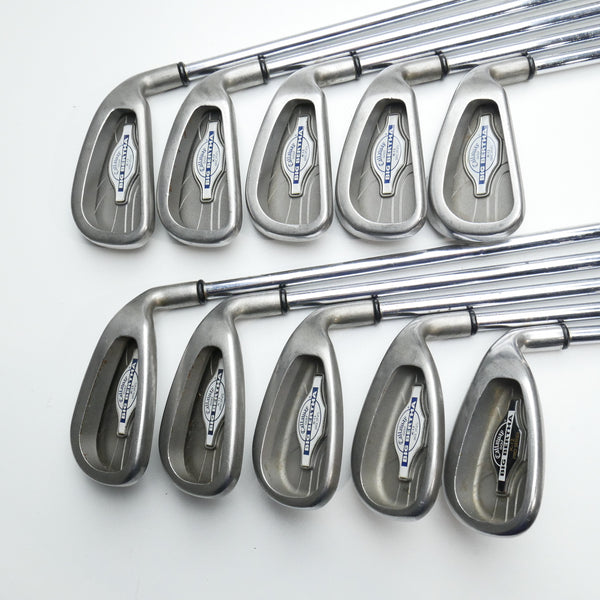 Used Callaway X-12 Iron Set / 3 - SW + LW / Uniflex