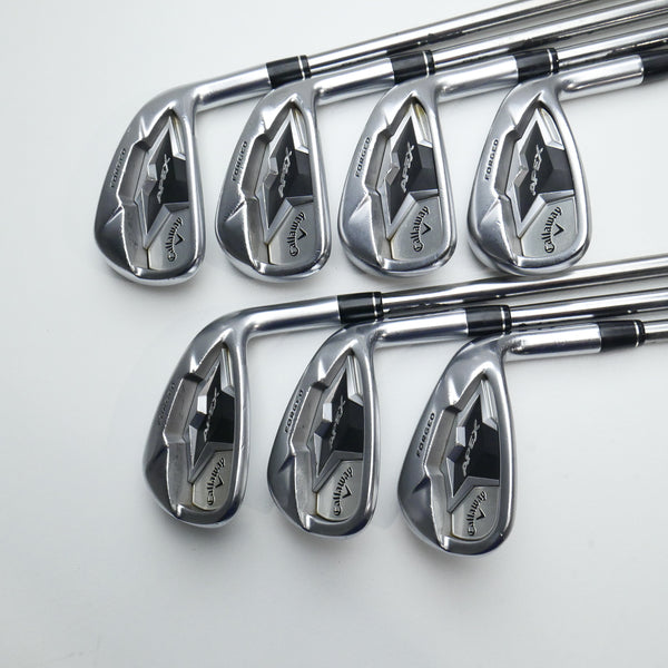 Used Callaway Apex CF19 Iron Set / 5 - PW + AW / Regular Flex