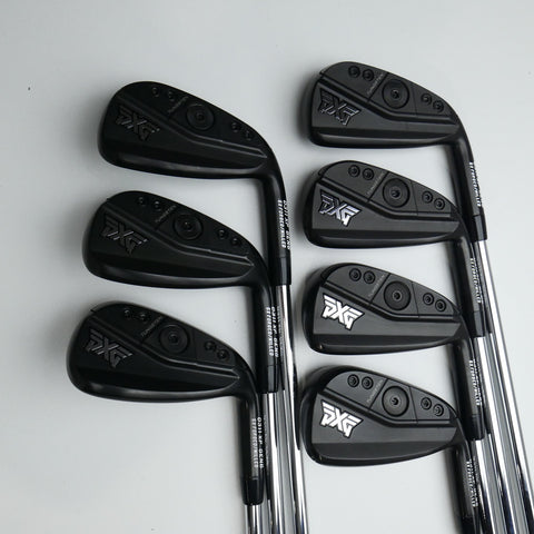 Used PXG 0311 XP Gen 6 Black Label Elite Iron Set / 5 - PW + GW / Regular Flex
