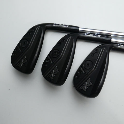 Used PXG 0311 XP Gen 6 Black Label Elite Iron Set / 5 - PW + GW / Regular Flex