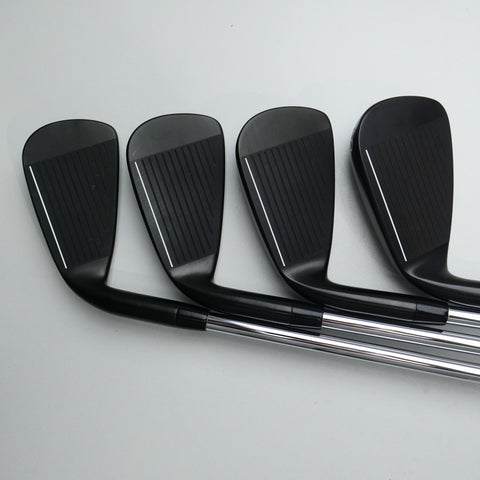 Used PXG 0311 XP Gen 6 Black Label Elite Iron Set / 5 - PW + GW / Regular Flex