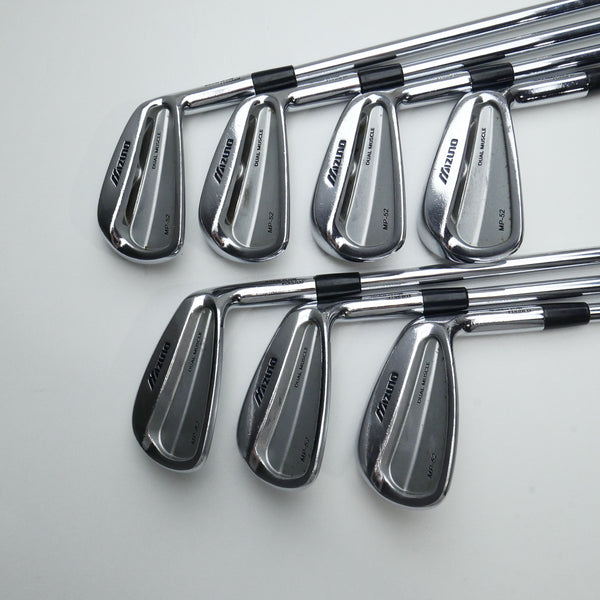 Used Mizuno MP-52 Iron Set / 4 - PW / Regular Flex