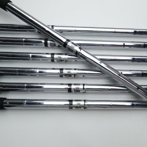 Used Mizuno MP-52 Iron Set / 4 - PW / Regular Flex