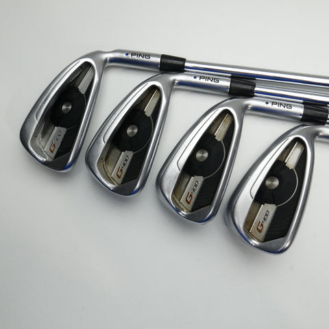 Used Ping G400 Iron Set / 5 - SW + UW / Regular Flex
