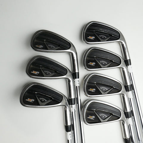 Used Callaway X2 Hot Pro Iron Set / 4 - PW / Stiff Flex