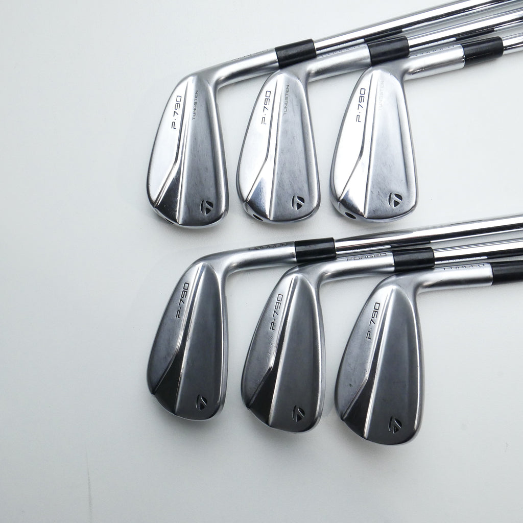 Used TaylorMade P790 2021 Iron Set / 5 - PW / Stiff Flex