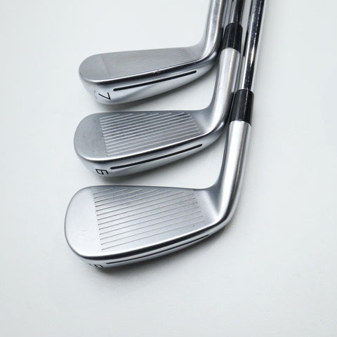Used TaylorMade P790 2021 Iron Set / 5 - PW / Stiff Flex