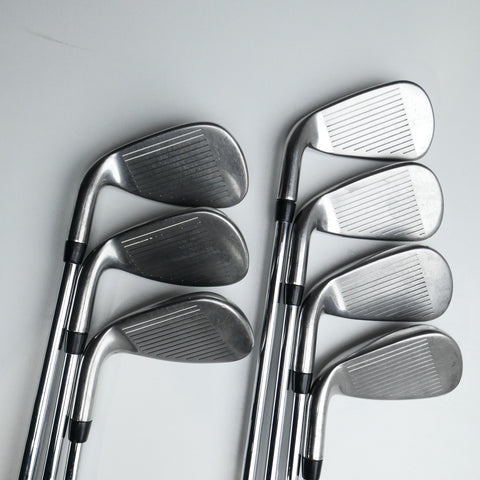 Used Callaway XR Iron Set / 5 - PW + AW / Stiff Flex