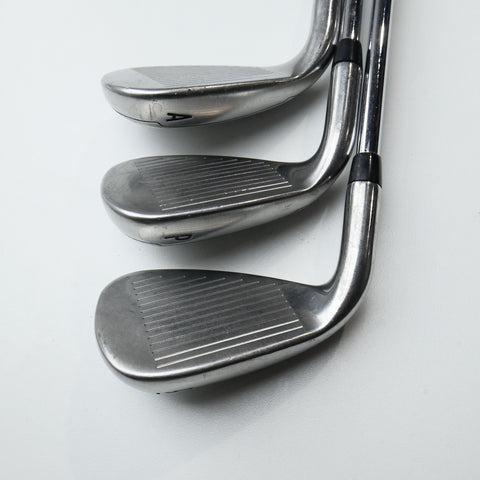 Used Callaway XR Iron Set / 5 - PW + AW / Stiff Flex