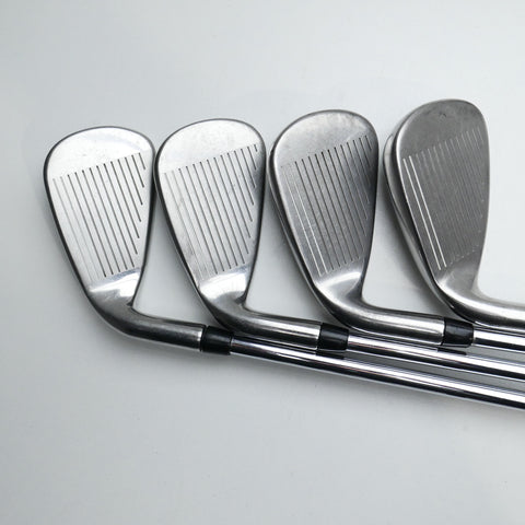 Used Callaway XR Iron Set / 5 - PW + AW / Stiff Flex