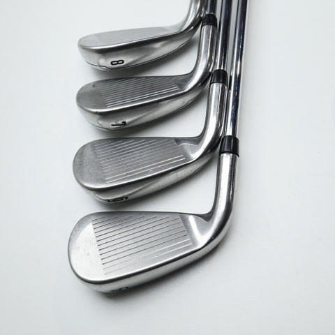 Used Callaway XR Iron Set / 5 - PW + AW / Stiff Flex
