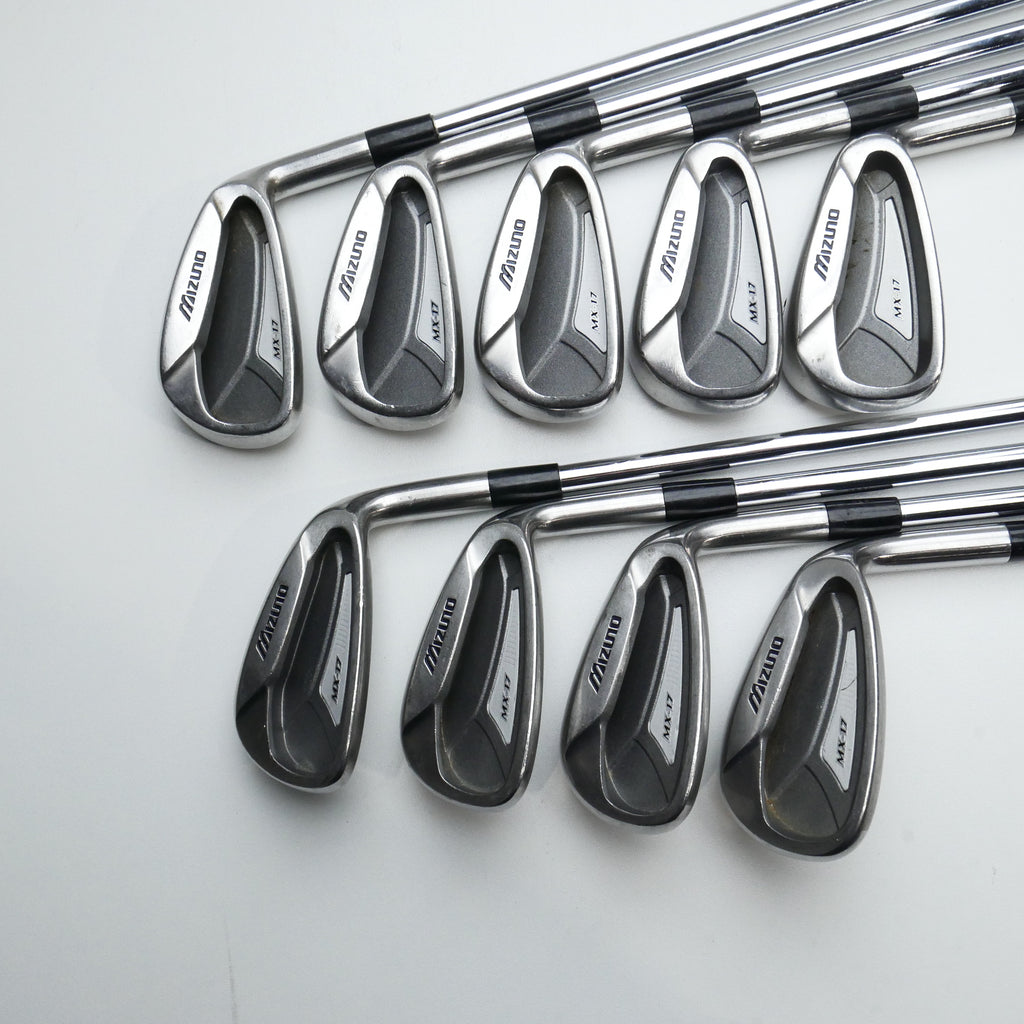Used Mizuno MX-17 Iron Set / 3 - SW / Regular Flex