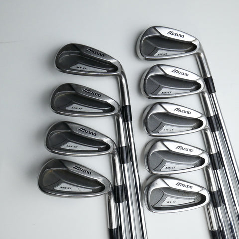 Used Mizuno MX-17 Iron Set / 3 - SW / Regular Flex