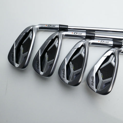 Used Ping G430 Iron Set / 4 - PW + 45° / Stiff Flex