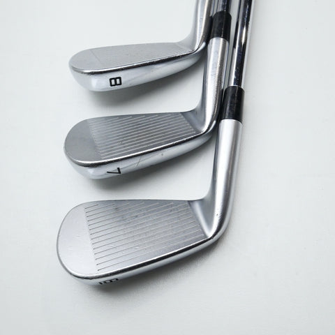 Used TaylorMade P7MC 2023 Iron Set / 6 - PW / Stiff Flex