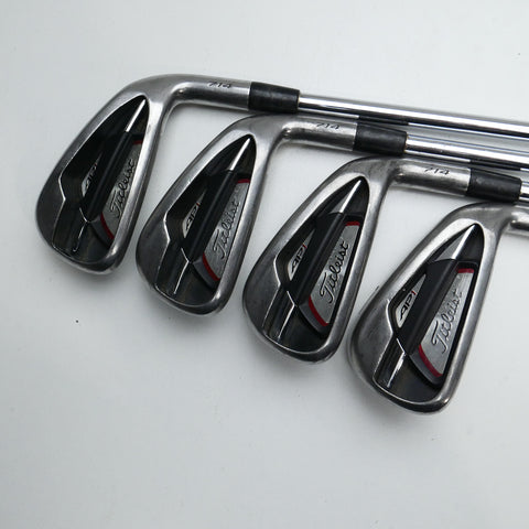 Used Titleist AP1 714 Iron Set / 4 - PW / Regular Flex