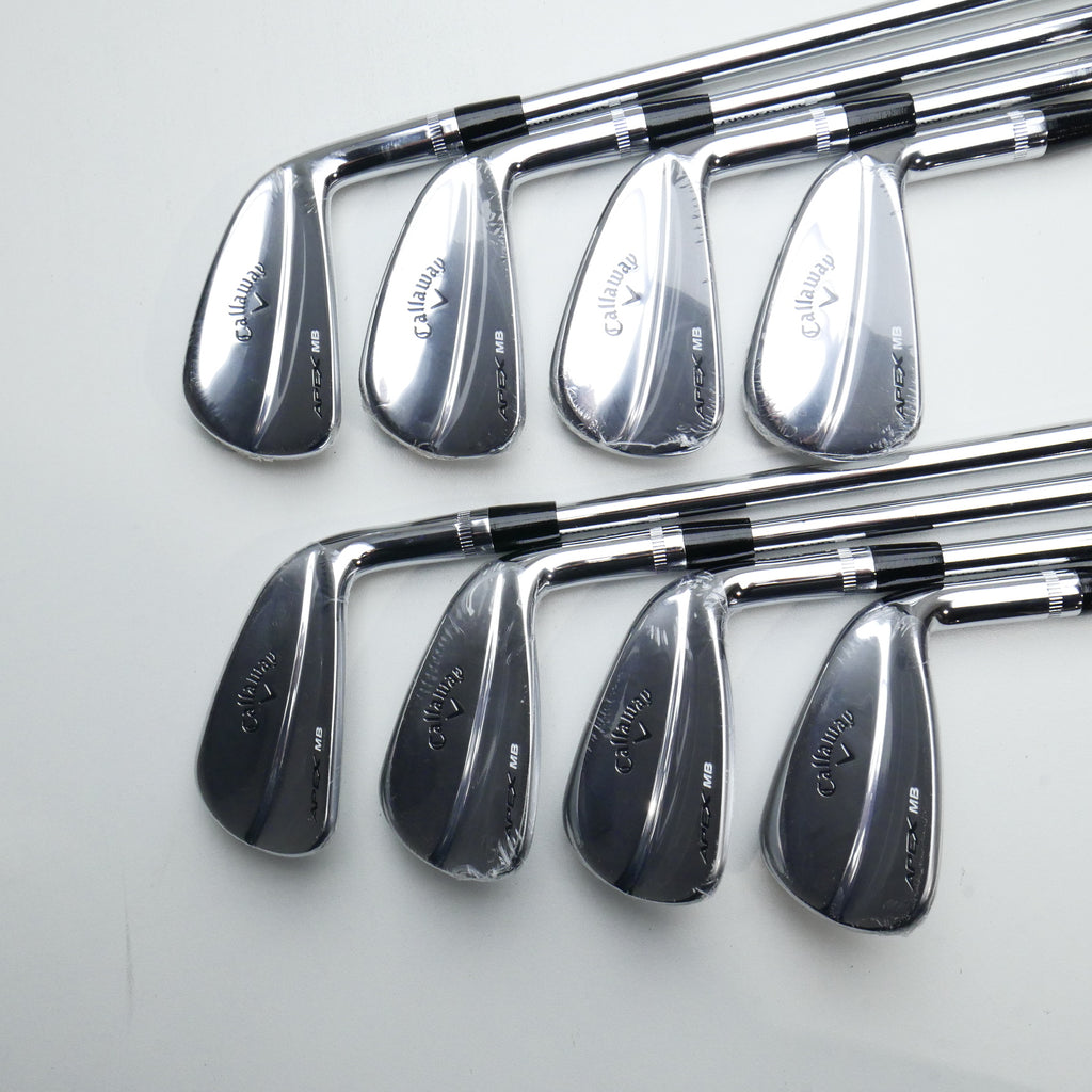 NEW Callaway Apex MB 2018 Iron Set / 3 - PW / Stiff Flex