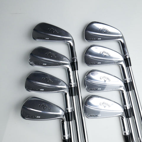 NEW Callaway Apex MB 2018 Iron Set / 3 - PW / Stiff Flex