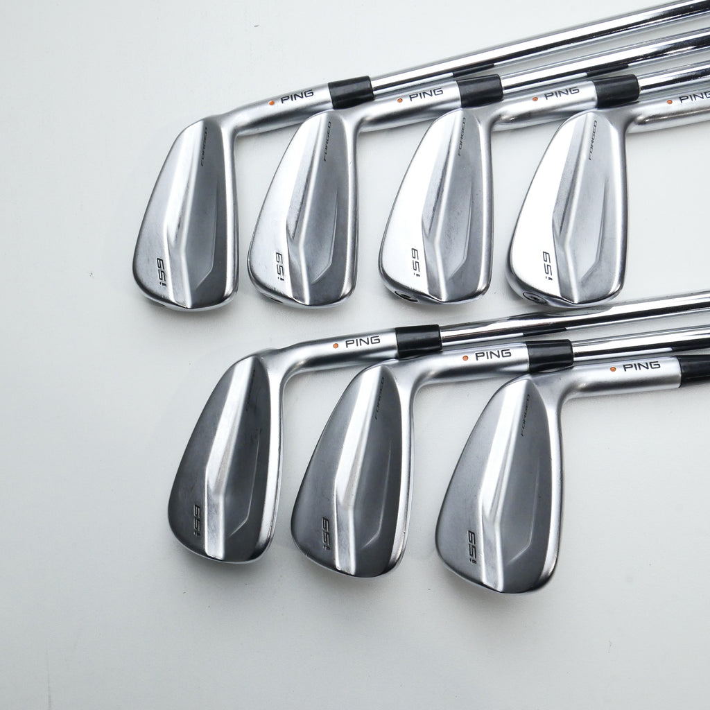 Used Ping i59 2021 Iron Set / 4 - PW / X-Stiff Flex
