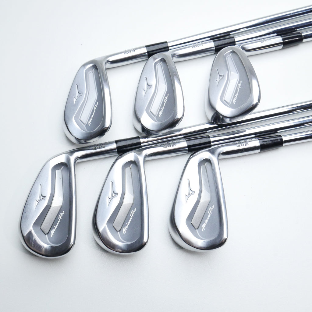 Used Mizuno Pro 243 Iron Set / 5 - PW / Stiff Flex - Replay Golf 