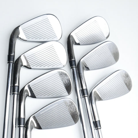 Used TaylorMade 2009 Burner Iron Set / 4 - PW / Stiff Flex - Replay Golf 