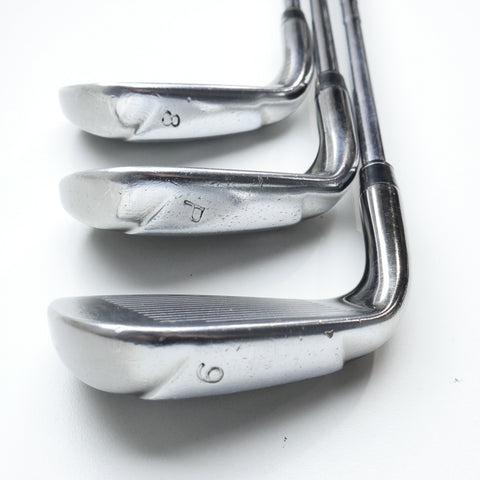 Used TaylorMade 2009 Burner Iron Set / 4 - PW / Stiff Flex - Replay Golf 