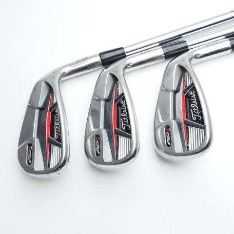 Used Titleist AP1 710 Iron Set / 4 - PW / Regular Flex - Replay Golf 