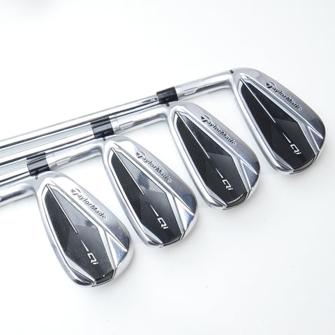 Used TaylorMade Qi Iron Set / 5 - SW / Regular Flex / Left-Handed - Replay Golf 