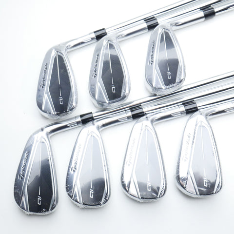 NEW TaylorMade Qi Iron Set / 4 - PW / Stiff Flex - Replay Golf 