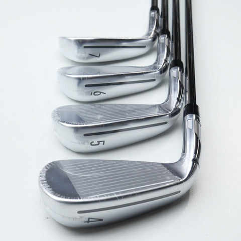 NEW TaylorMade Qi Iron Set / 4 - PW / Stiff Flex - Replay Golf 