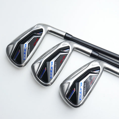 Used Cobra Aerojet One Length Iron Set / 5 - PW / Regular Flex - Replay Golf 