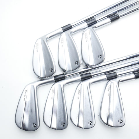 Used TaylorMade P790 2023 Iron Set / 4 - PW / Stiff Flex - Replay Golf 
