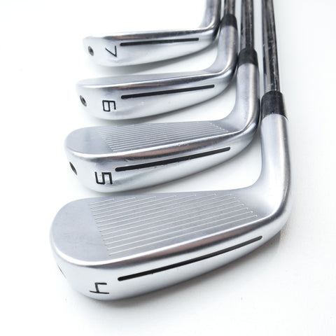Used TaylorMade P790 2023 Iron Set / 4 - PW / Stiff Flex - Replay Golf 