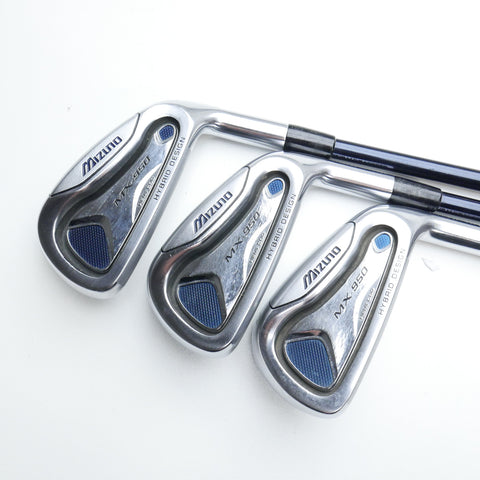Used Mizuno MX-950 Iron Set / 6 - PW / Regular Flex - Replay Golf 
